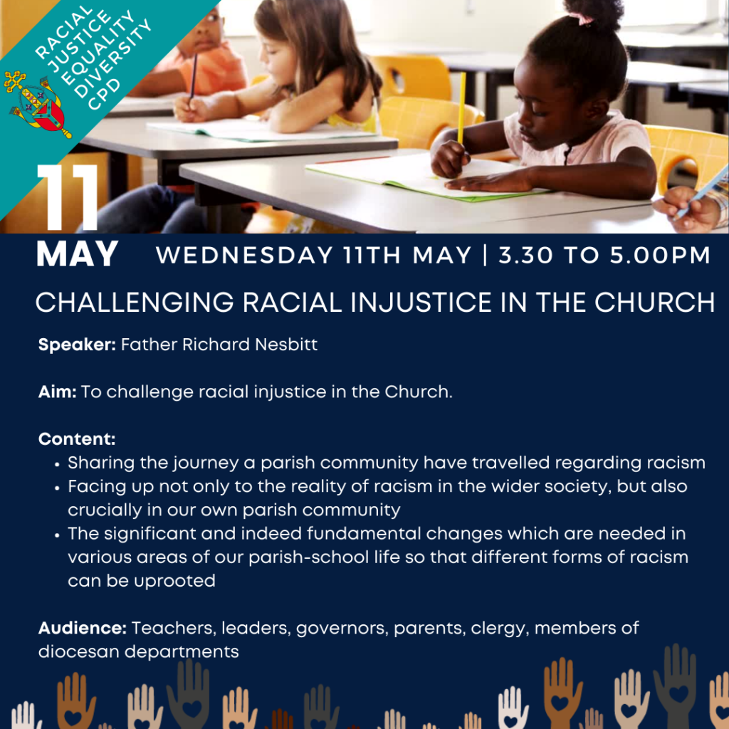 11th May Challenging racial justice in the church