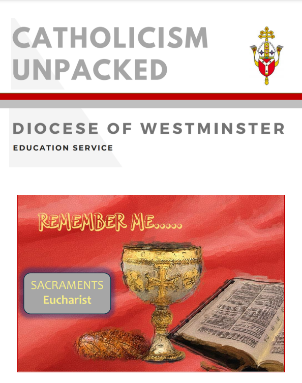Eucharist Unpacked Front cover